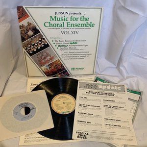 Music for the Choral Ensemble Vol. XIV - 1983 - Jensen JP 3200 LP Plus bonus 45